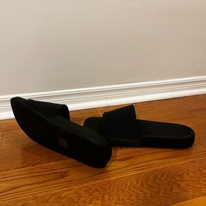Lululemon Restfeel Slides - Black - Size 11